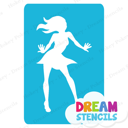 Picture of Dancer  - Vinyl Stencil - 331