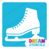 Picture of Figure Skate - Vinyl Stencil - 335