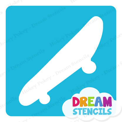 Picture of Skateboard - Vinyl Stencil - 338