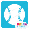 Picture of Baseball - 2 - Vinyl Stencil - 350