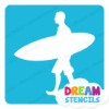 Picture of Surfer - 1 - Vinyl Stencil - 354